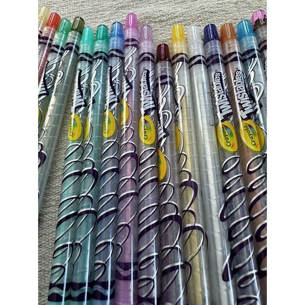 Lot of Silly Scents Crayons Crayola Twistable Colored Pencils and Colored Pencil
